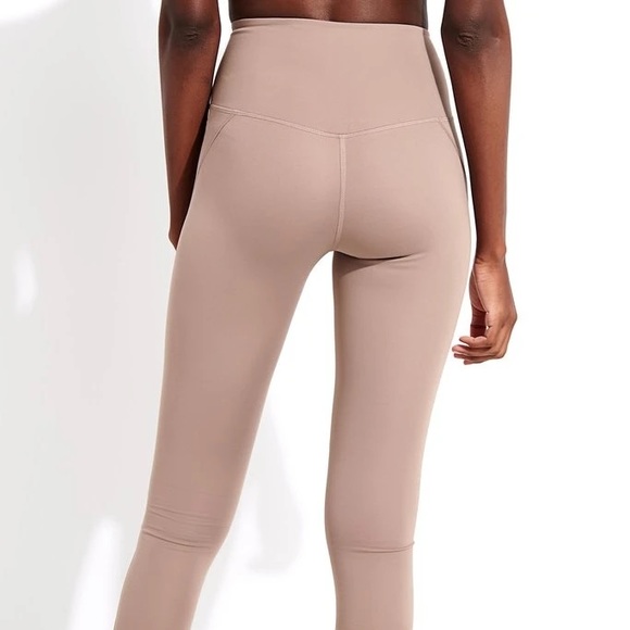 Girlfriend Collective summer high rise cropped compression leggings Quartz - Picture 6 of 13